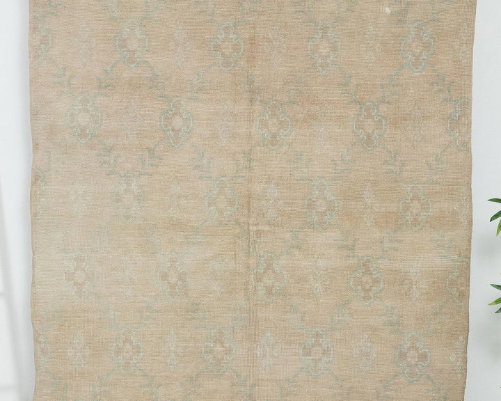 Beige Runner Rug 4' 11" x 10' 6" | No. VR98125