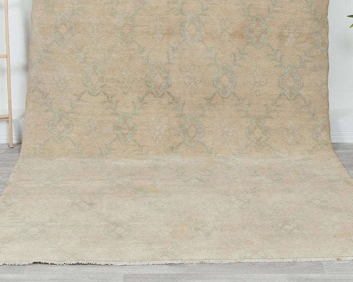 Beige Runner Rug 4' 11" x 10' 6" | No. VR98125
