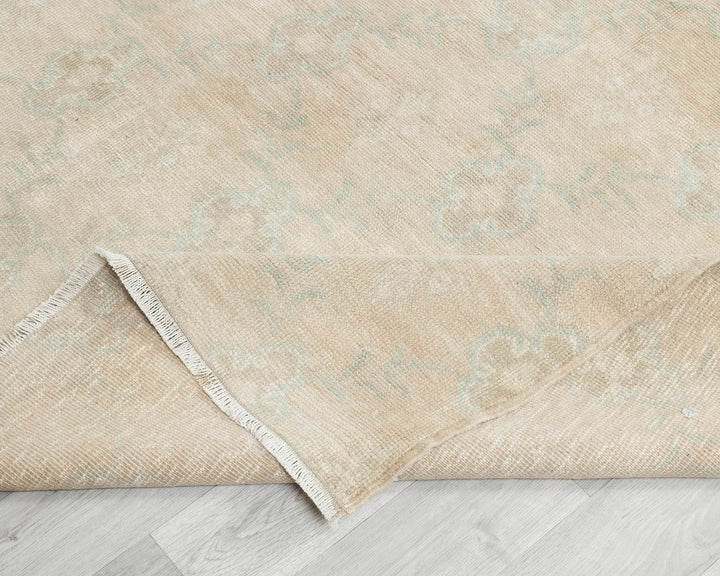 Beige Runner Rug 4' 11" x 10' 6" | No. VR98125