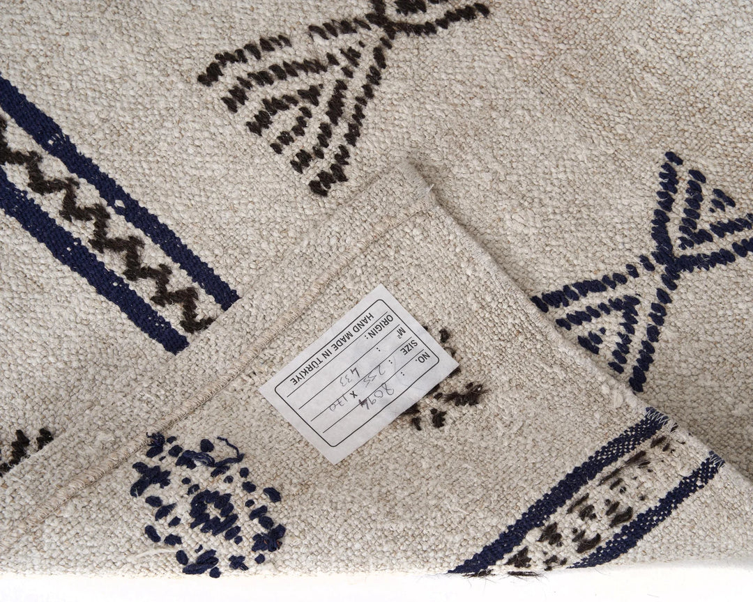 Multicolor Turkish Kilim Rug 6' x 9' Flat-Weave | No. VR98803