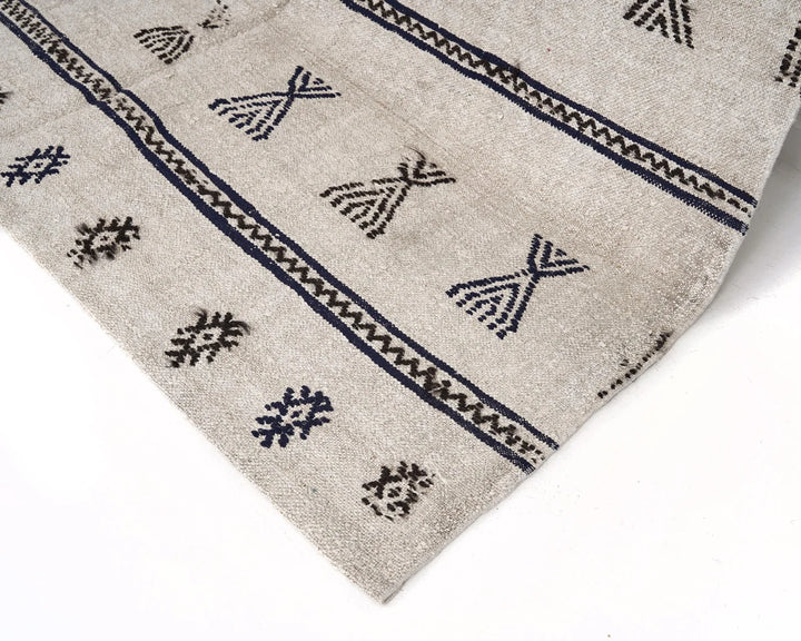 Multicolor Turkish Kilim Rug 6' x 9' Flat-Weave | No. VR98803