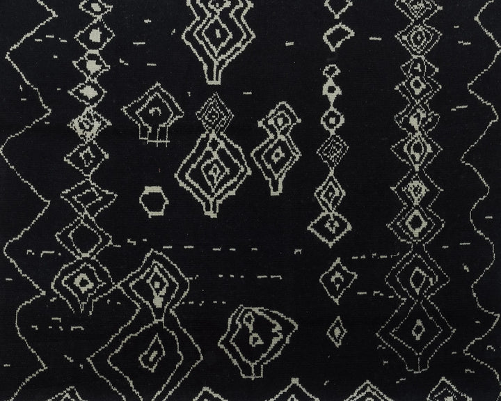 Ivory Turkish Oushak Rug 8' x 11' Hand-Knotted | No. VR98856
