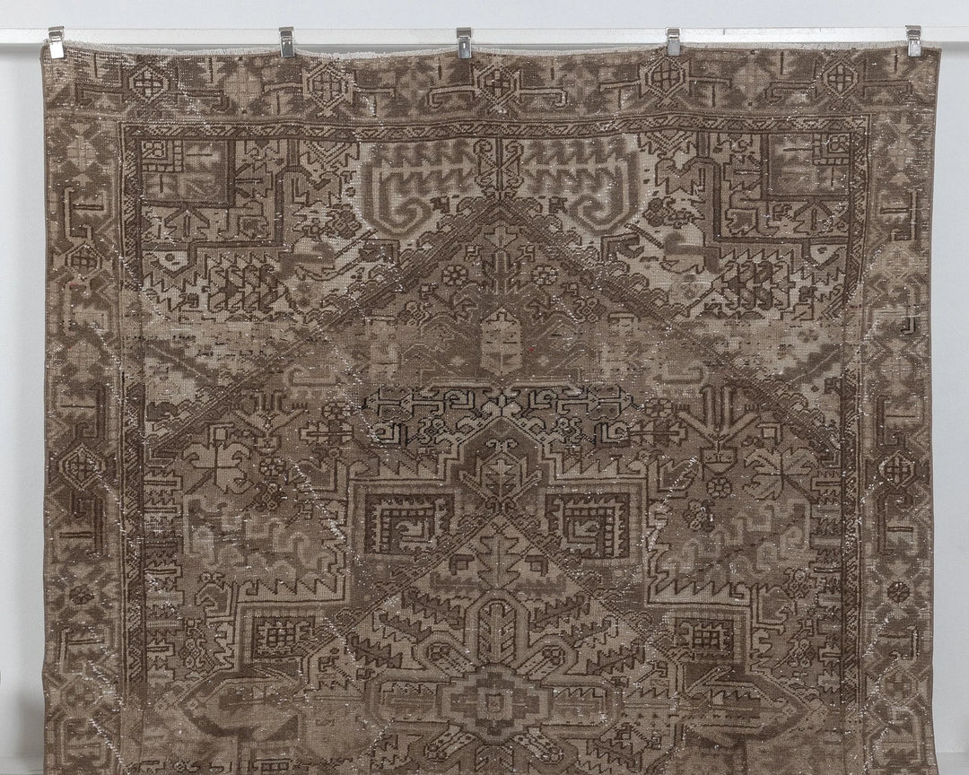 Multicolor Turkish Oushak Rug 8' x 11' Hand-Knotted | No. VR98975