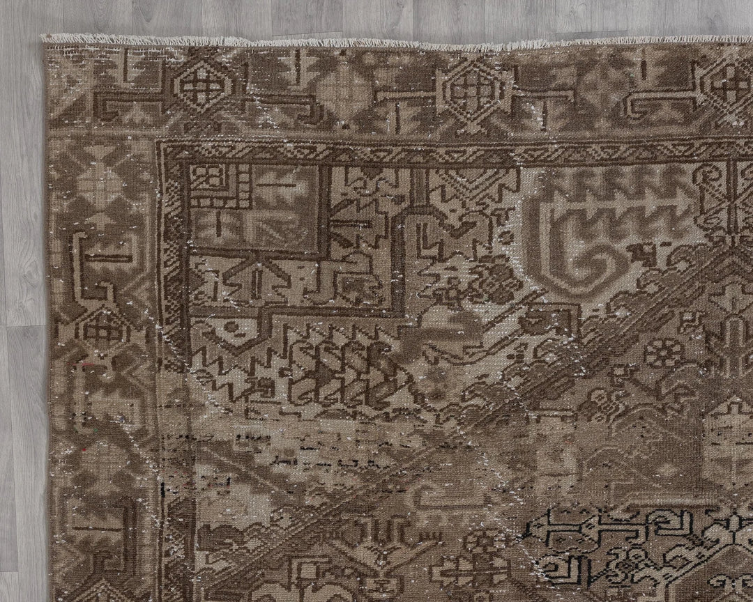 Multicolor Turkish Oushak Rug 8' x 11' Hand-Knotted | No. VR98975