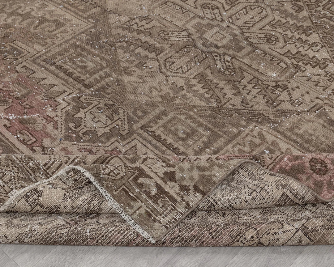 Multicolor Turkish Oushak Rug 8' x 11' Hand-Knotted | No. VR98975
