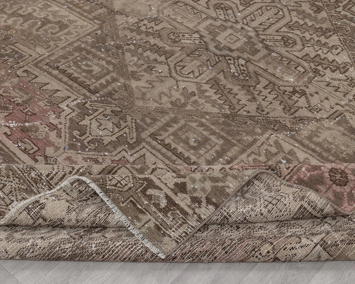 Multicolor Turkish Oushak Rug 8' x 11' Hand-Knotted | No. VR98975