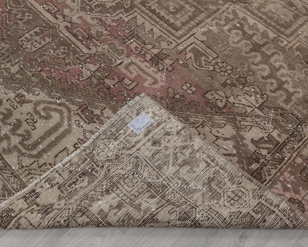 Multicolor Turkish Oushak Rug 8' x 11' Hand-Knotted | No. VR98975