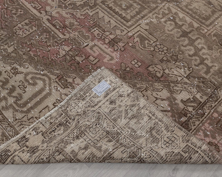 Multicolor Turkish Oushak Rug 8' x 11' Hand-Knotted | No. VR98975