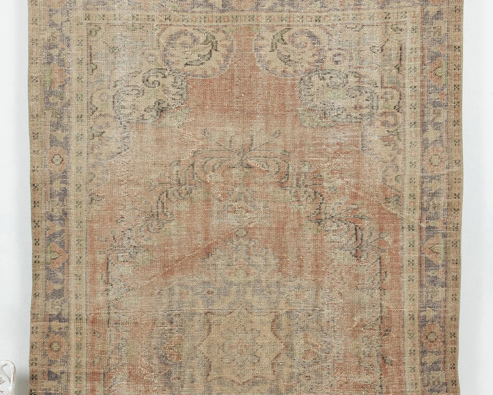 Multicolor Turkish Oushak Rug 6' x 9' 11" Hand-Knotted | No. VR99107