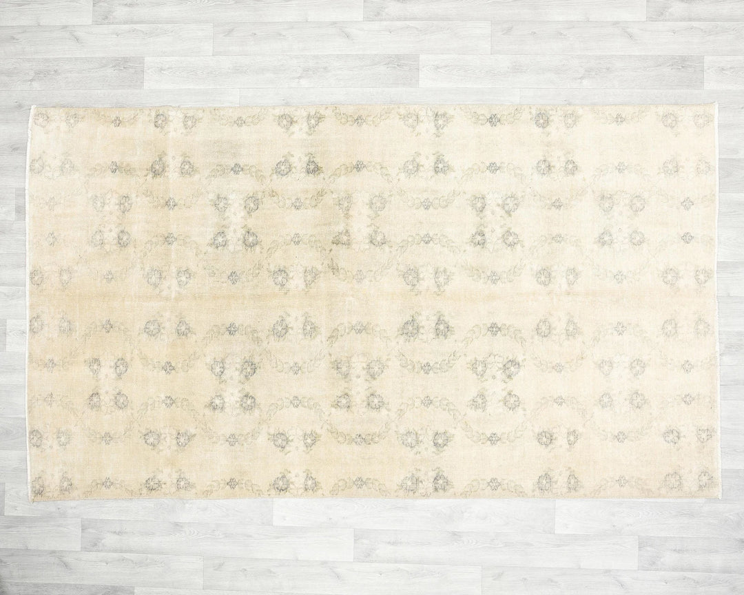 Multicolor Turkish Vintage Rug 8' x 4' 9" Hand-Knotted | No. VR99147