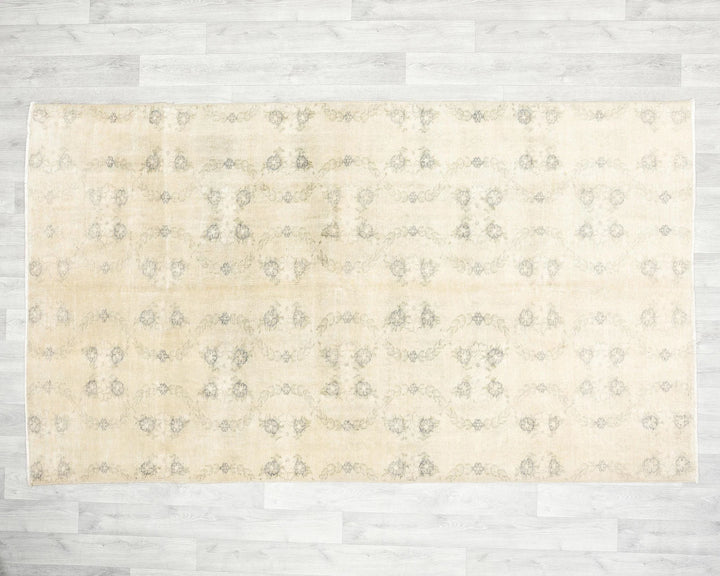 Multicolor Turkish Vintage Rug 8' x 4' 9" Hand-Knotted | No. VR99147