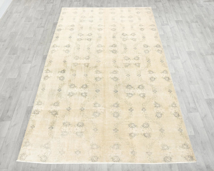 Multicolor Turkish Vintage Rug 8' x 4' 9" Hand-Knotted | No. VR99147