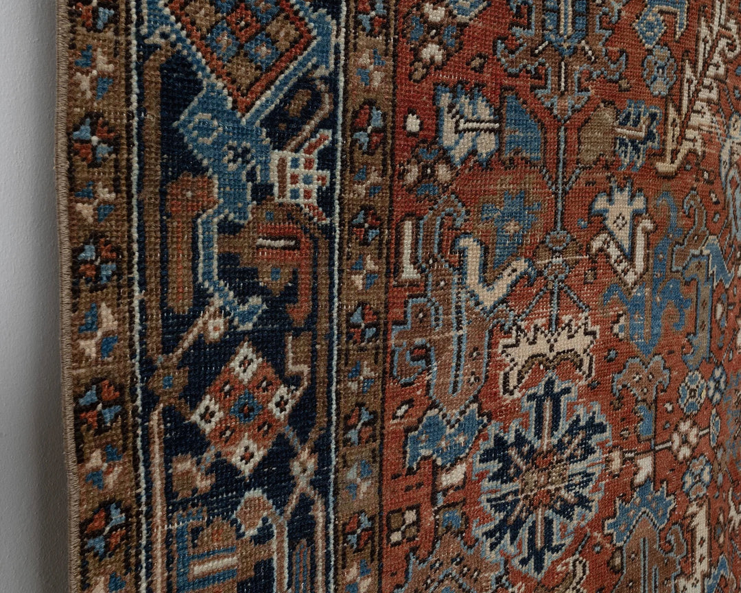 Multicolor Turkish Oushak Rug 7' 10" x 10' 8" Hand-Knotted | No. VR99177