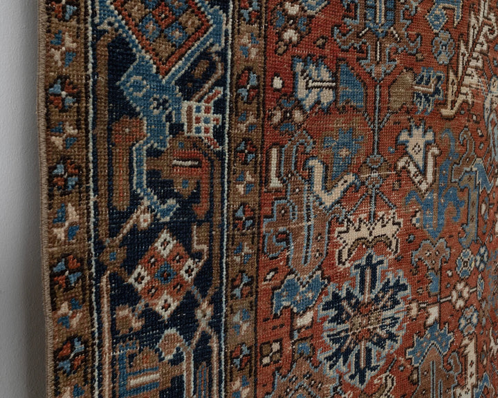 Multicolor Turkish Oushak Rug 7' 10" x 10' 8" Hand-Knotted | No. VR99177