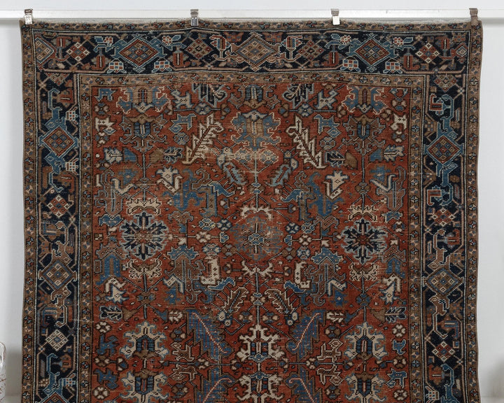 Multicolor Turkish Oushak Rug 7' 10" x 10' 8" Hand-Knotted | No. VR99177