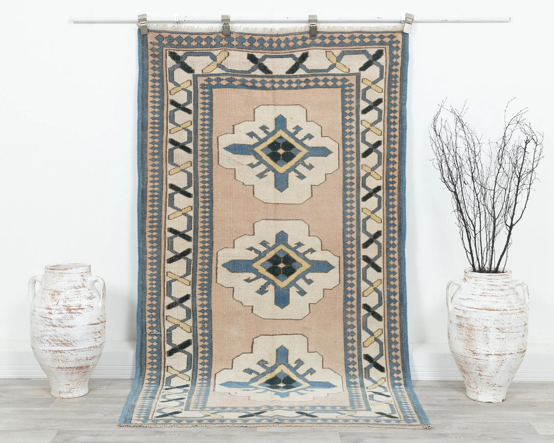 Neutral Oushak Rug 4' x 6' | No. VR99345
