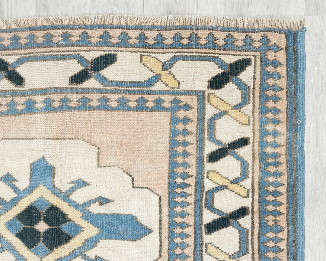 Neutral Oushak Rug 4' x 6' | No. VR99345