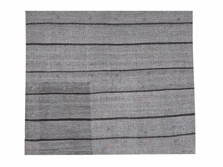 Gray Kilim Rug 6' x 6' 7" | No. VR99547