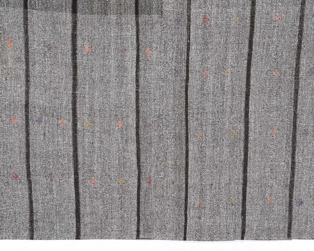 Gray Kilim Rug 6' x 6' 7" | No. VR99547
