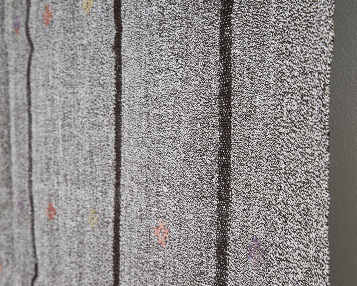 Gray Kilim Rug 6' x 6' 7" | No. VR99547