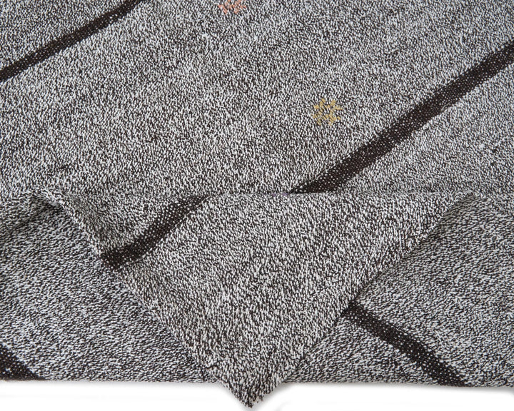 Gray Kilim Rug 6' x 6' 7" | No. VR99547