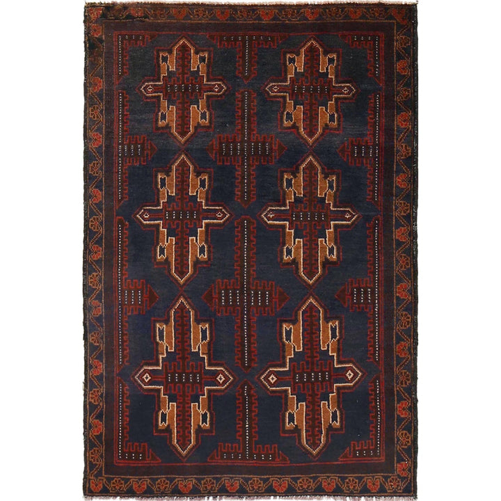 Baluch Small Size Rug 2' 9" x 4' 0" - No. AL90794