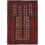 Beige Color Prayer Rug 2' 8" x 3' 11" - No. AL74010