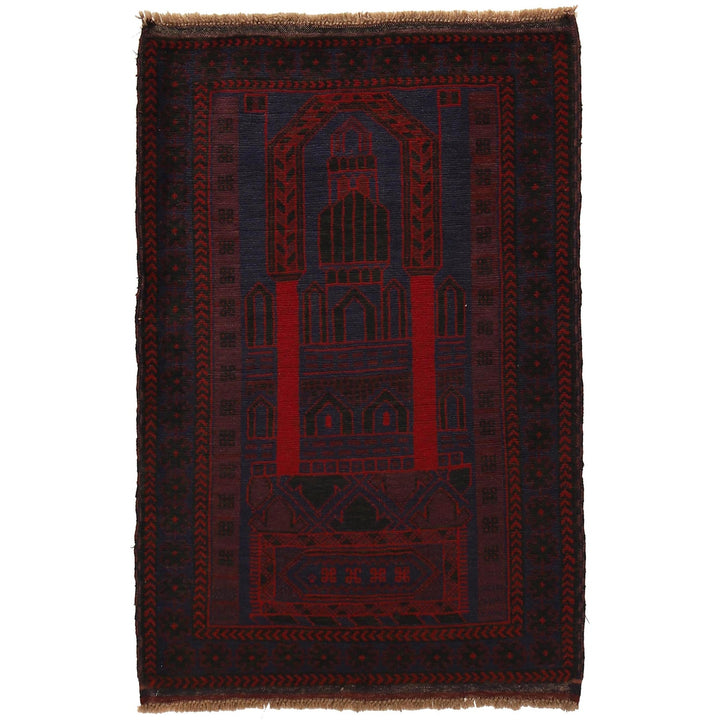 Handmade Prayer Rug 3' 0" x 4' 6" - No. AL83230