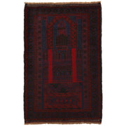 Handmade Prayer Rug 3' 0" x 4' 6" - No. AL83230