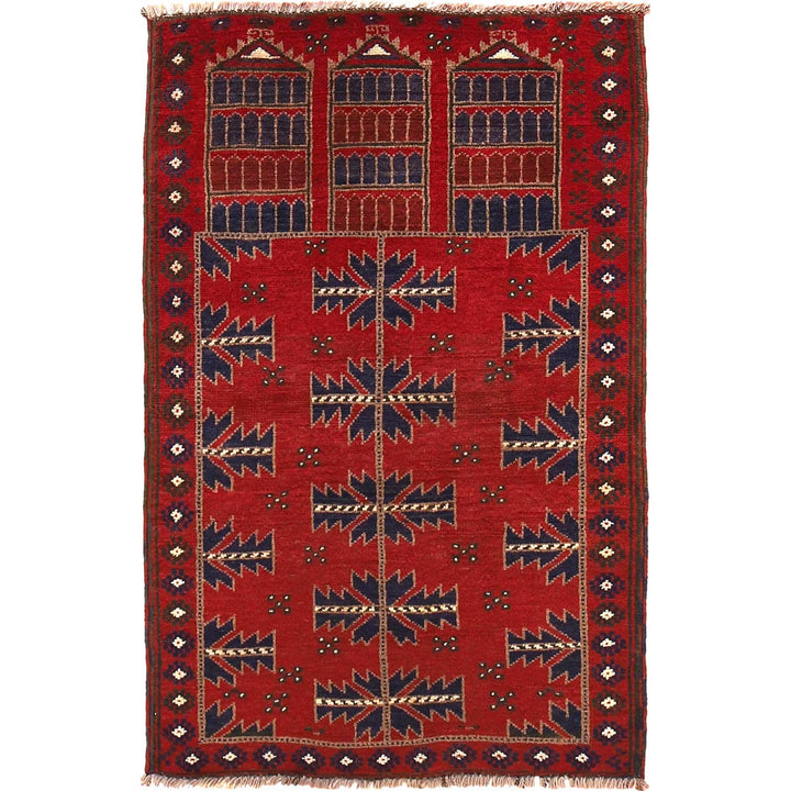Islamic Prayer Carpet 2' 7" x 4' 1" - No. AL48048
