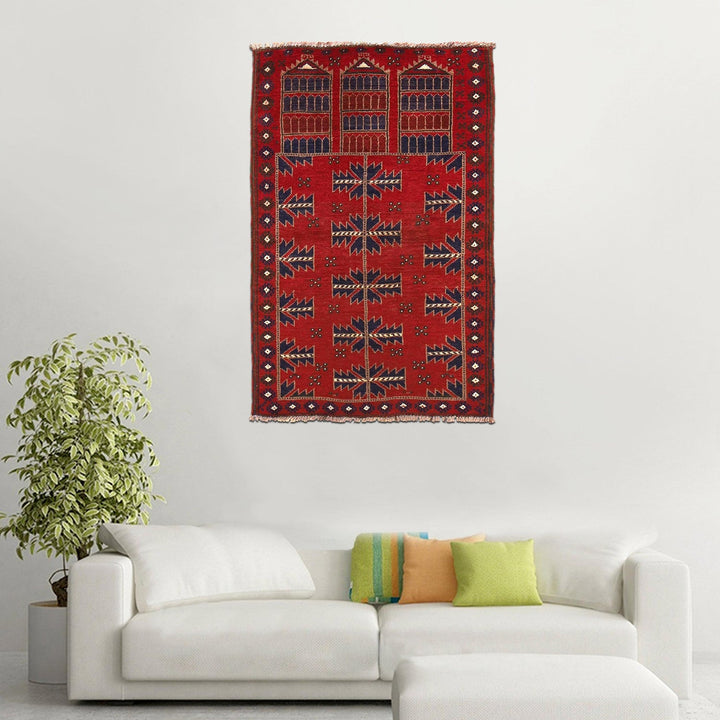 Islamic Prayer Carpet 2' 7" x 4' 1" - No. AL48048