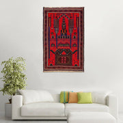 Handmade Prayer Rug 3' 2" x 4' 7" - No. AL99726