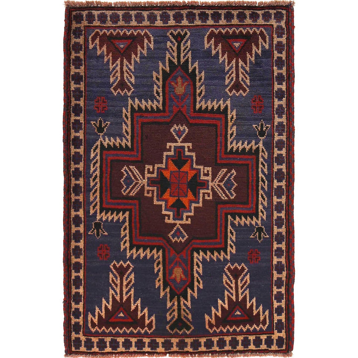 Handmade Prayer Rug 3' 2" x 4' 9" - No. AL93849