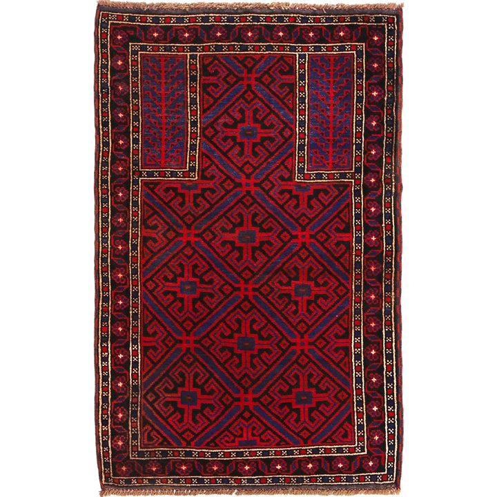Handmade Prayer Rug 2' 11" x 4' 6" - No. AL10209