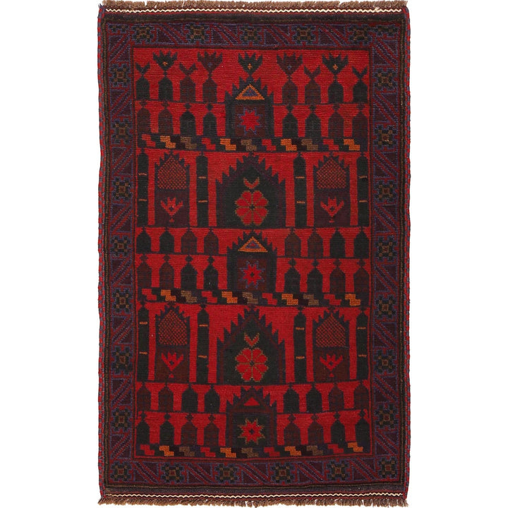 Handmade Prayer Rug 2' 9" x 4' 7" - No. AL25959
