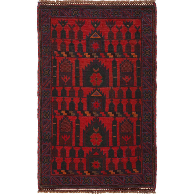 Handmade Prayer Rug 2' 9" x 4' 7" - No. AL25959