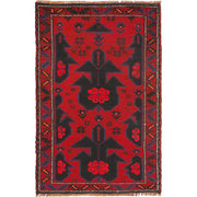 Hand Knotted Baluchi Rug 2' 9" x 4' 7" - No. AL54029