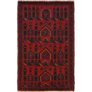 Handmade Prayer Rug 2' 8" x 4' 5" - No. AL51831