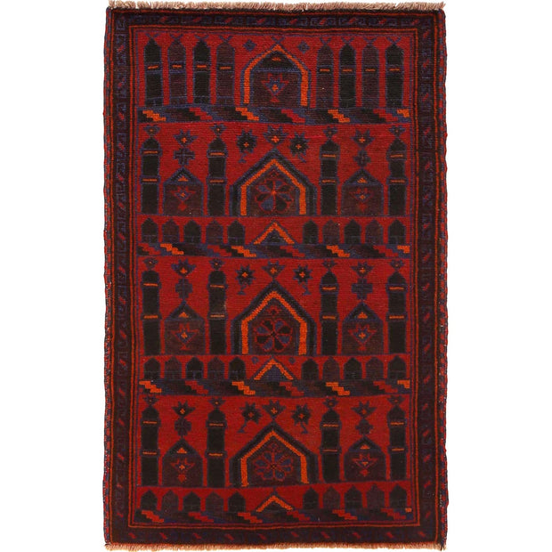Handmade Prayer Rug 2' 8" x 4' 5" - No. AL51831