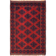 Hand Knotted Baluchi Rug 2' 9" x 4' 8" - No. AL92684