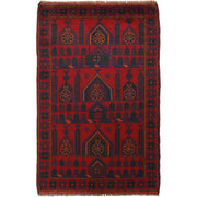 Handmade Prayer Rug 3' 0" x 4' 11" - No. AL16037
