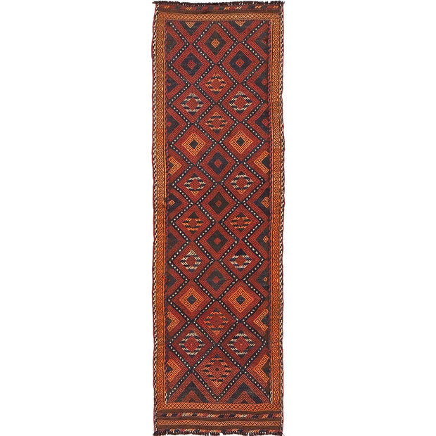 Handmade Flatweave Kilim Runner 1' 10" x 6' 7" - No. AL35596