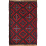 Traditional Baloch Rug 3' 3" x 4' 9" - No. AL10802