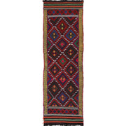 Handmade Flatweave Kilim Runner 2' 4" x 8' 2" - No. AL14565
