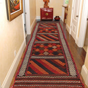 Hand Knotted Suzuni Kelim Runner 1' 11" x 6' 4" - No. AL90372
