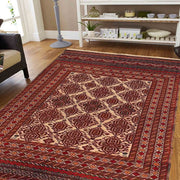 Handmade Maliki Kilim 4' 2" x 6' 0" - No. AL37608