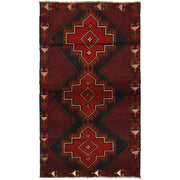 Handmade Balochi Rug 3' 10" x 7' 1" - No. AL88328