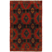 Handmade Balochi Rug 3' 11" x 6' 3" - No. AL21204