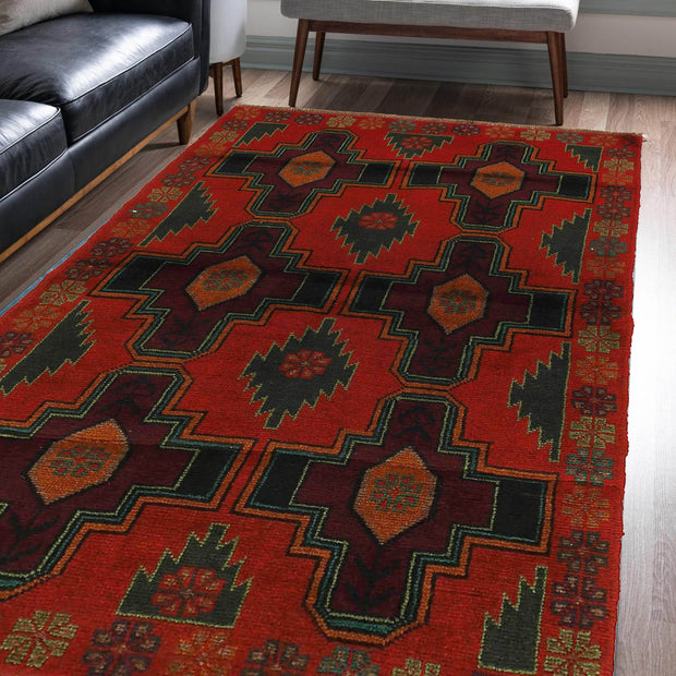 Handmade Balochi Rug 3' 11" x 6' 3" - No. AL21204