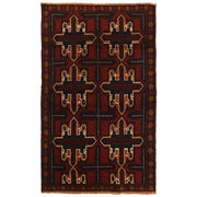 Handmade Balochi Rug 3' 7" x 5' 10" - No. AL52785